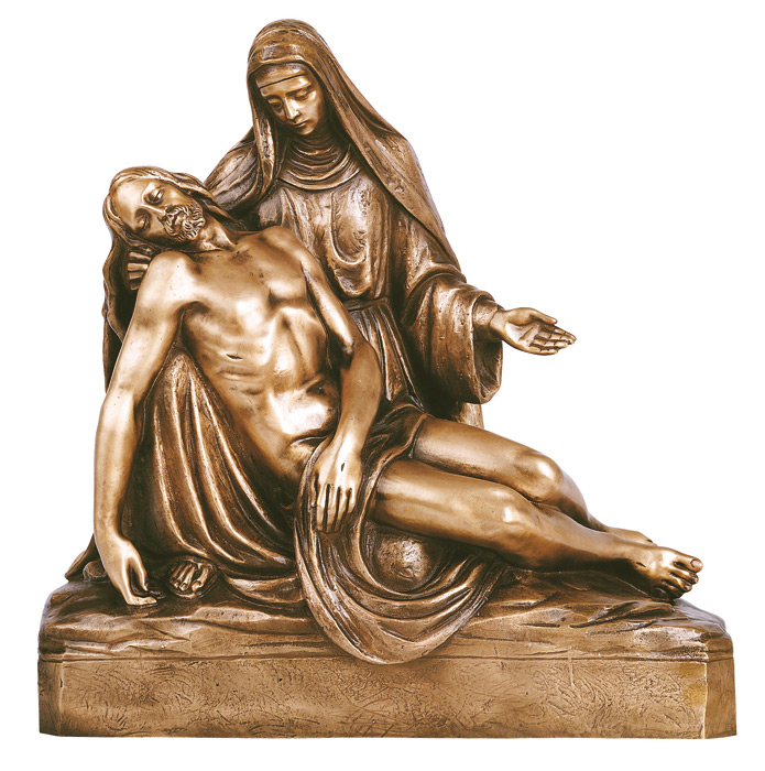 Sacred statues for cemetery chapels and monuments